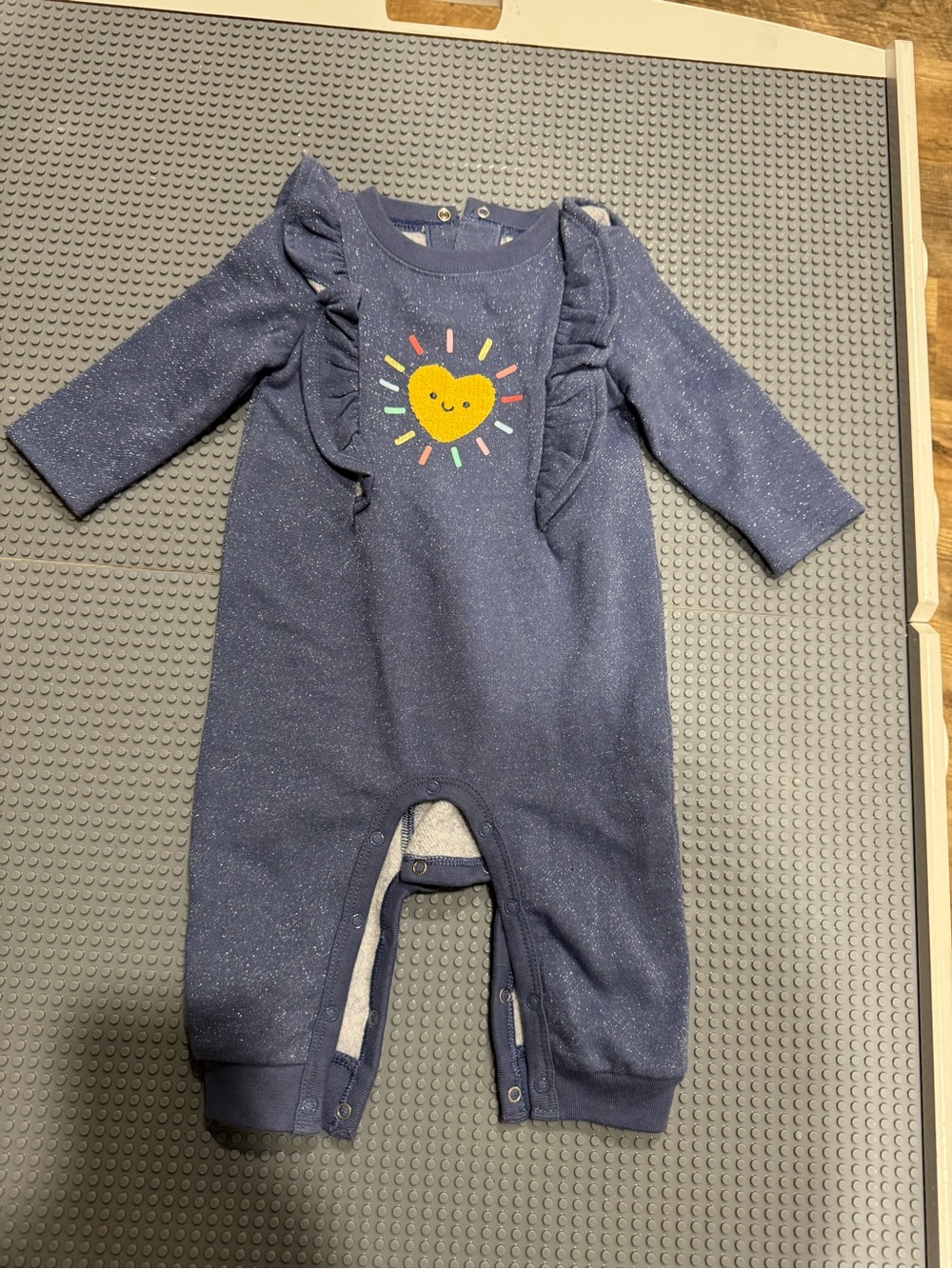 Cat & jack baby long sleeve romper size 3-6month